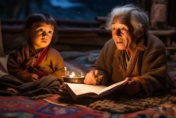 藏族儿童睡前故事三百字（藏族小故事100字）