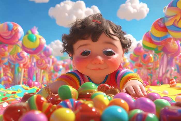 爱吃糖孩子的故事 - 爱吃糖孩子的故事简介