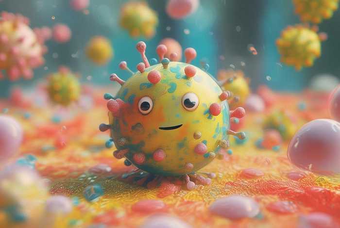 病毒的故事儿童，病毒的幼儿故事