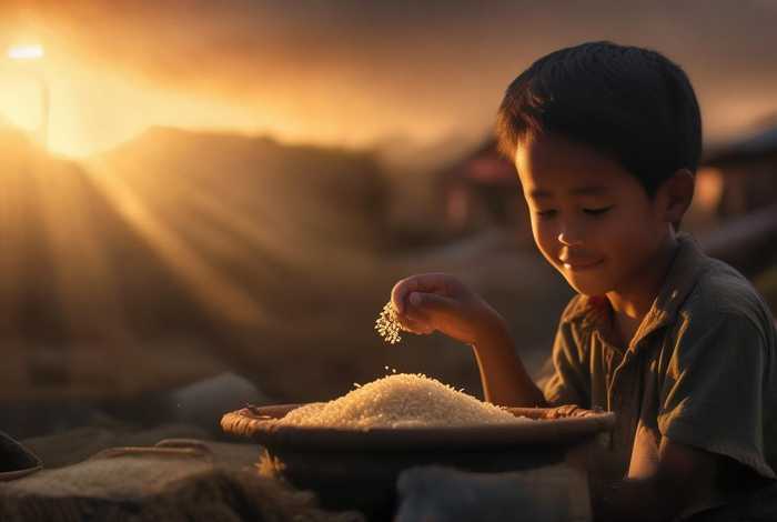 爱惜粮食的故事，爱惜粮食的故事50字