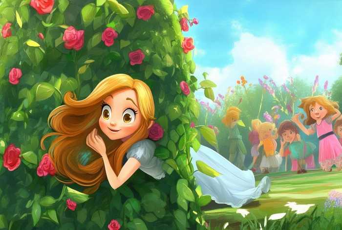 躲猫猫的公主儿童故事（躲猫猫的故事内容）