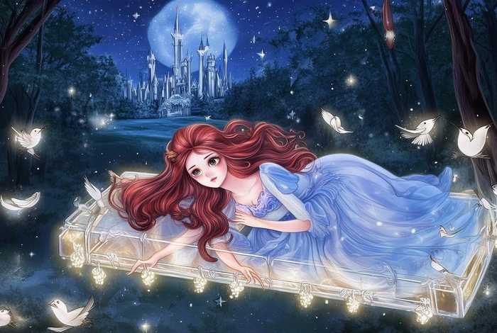 白雪公主故事儿童睡前小故事；少儿睡前故事白雪公主的故事