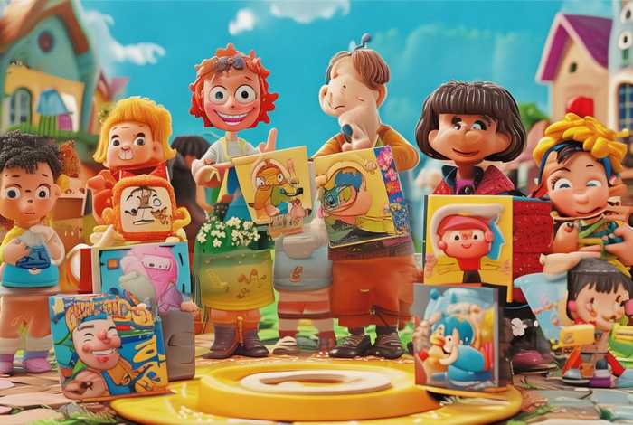 阿q儿童版故事、阿q儿童版