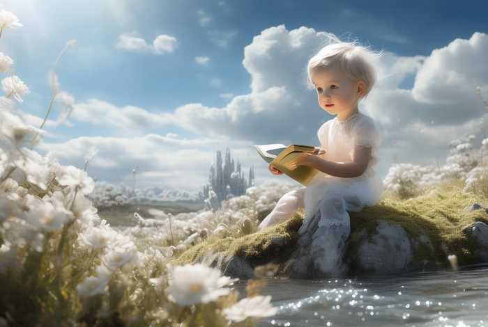 白色的儿童故事；和白色有关的故事