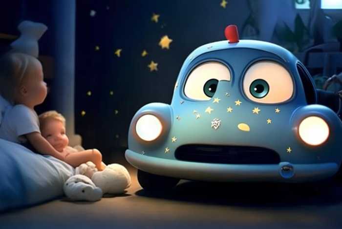 车子儿童睡前故事（车子的睡前故事）