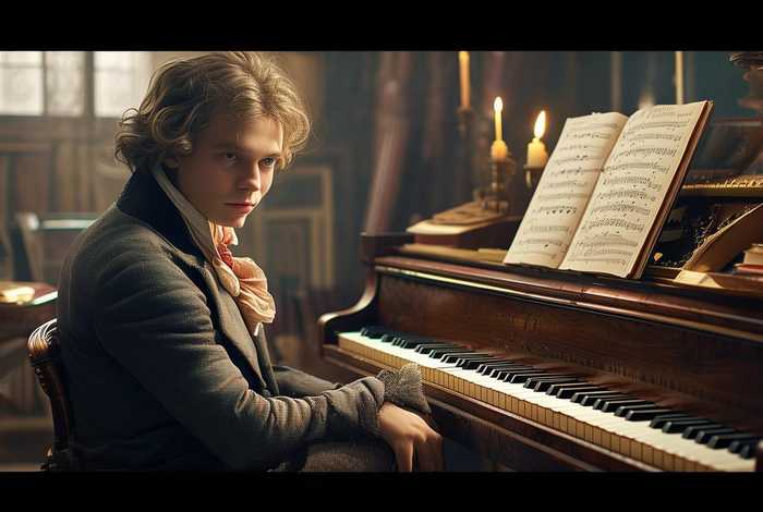贝多芬的童年英文 - 贝多芬的童年英文简介
