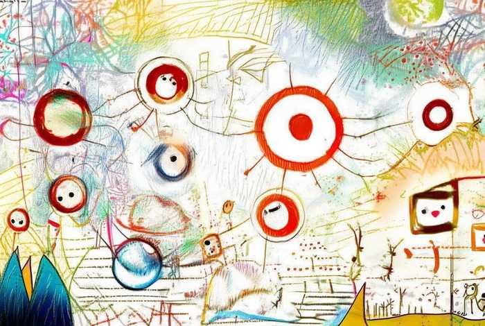 点线面故事连环画；点线面的故事画册