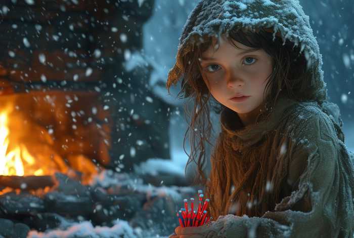 阿布故事卖火柴的小女孩、卖火柴的小女孩阿布故事