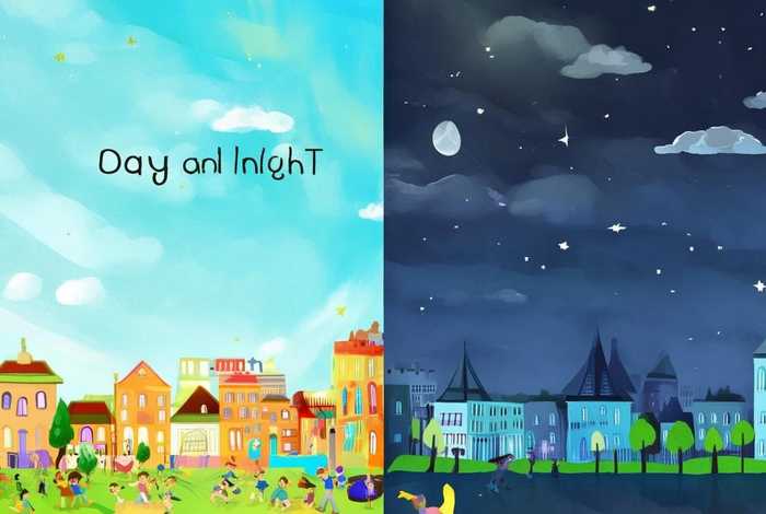 白天黑夜的绘本 白天黑夜的绘本图片 白天黑夜的绘本 白天黑夜的绘本图片