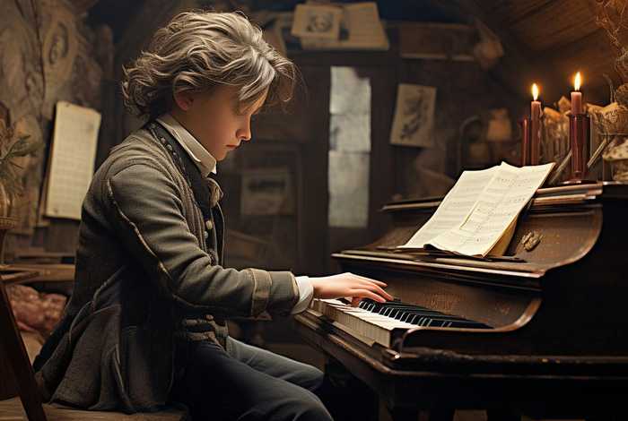 贝多芬儿童故事，贝多芬儿时的故事