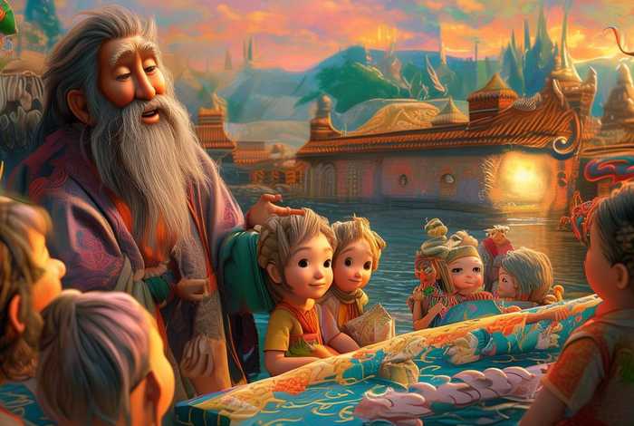 端午节的由来儿童故事视频，端午节的由来小故事视频