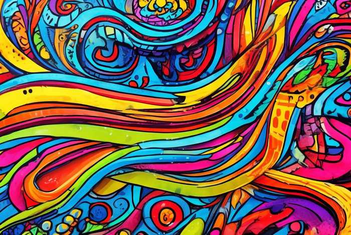 点线面素材儿童绘画 点线面儿童画画大全简单漂亮