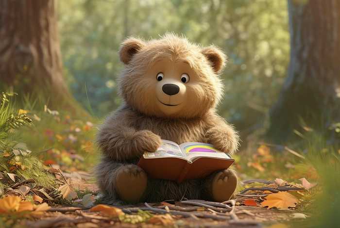 诚实的小熊儿童故事、诚实的小熊看图说故事