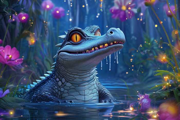 鳄鱼的眼泪 童话（鳄鱼的眼泪童话）