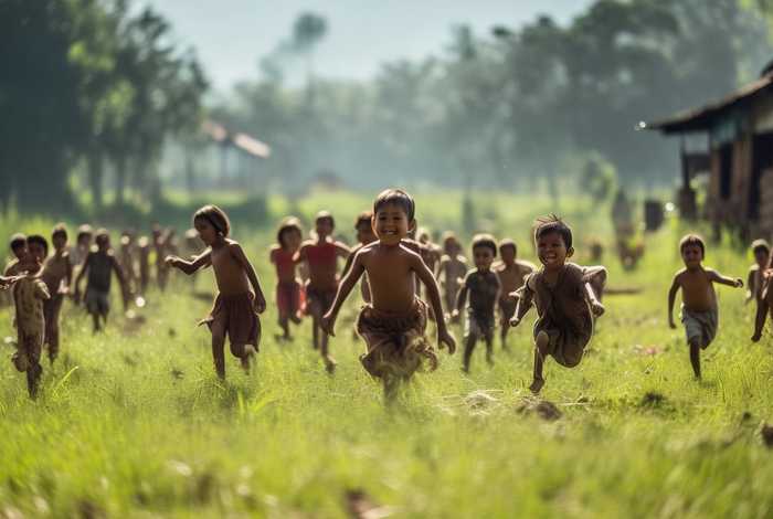 村庄儿童生活的故事（农村孩子的生活故事）