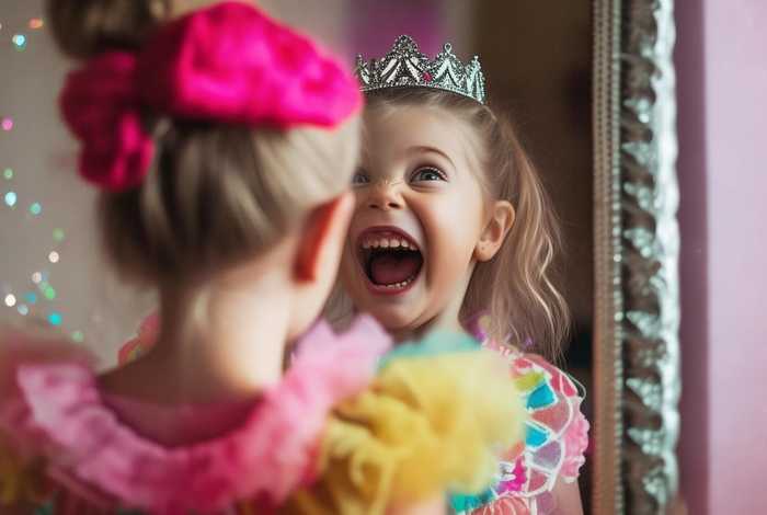 爱臭美的小姑娘作文；爱臭美的小姑娘作文300字