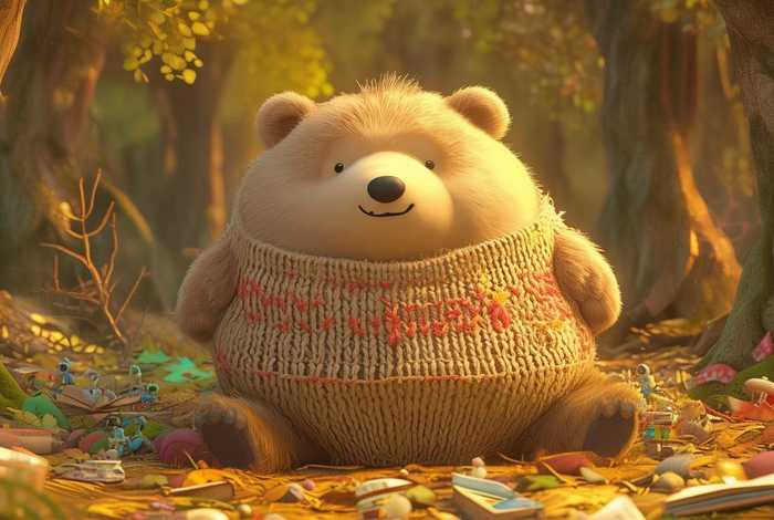 笨熊儿童故事,笨熊的故事 笨熊儿童故事,笨熊的故事