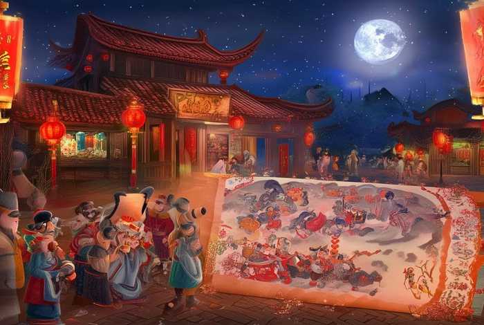 春节的传说的故事 故事大全（春节的传说故事的名字）