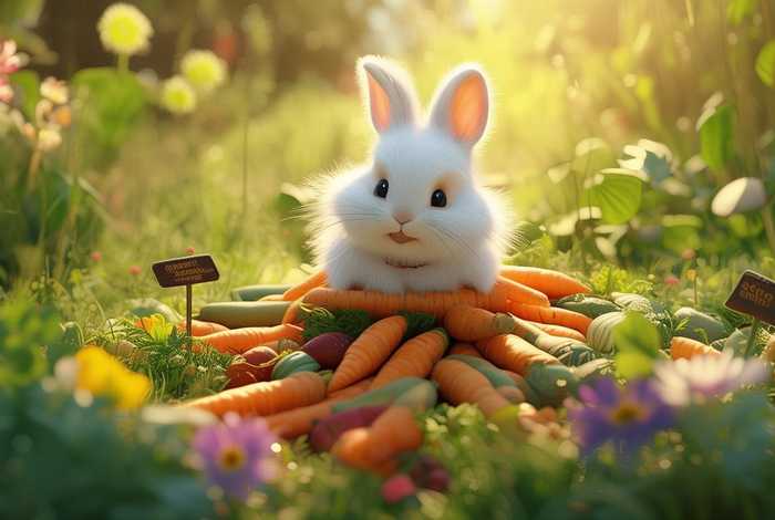 聪明的小白兔幼儿故事（幼儿故事《聪明的小白兔》）