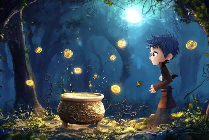 点金术故事新编300字，点金术的新编故事300字