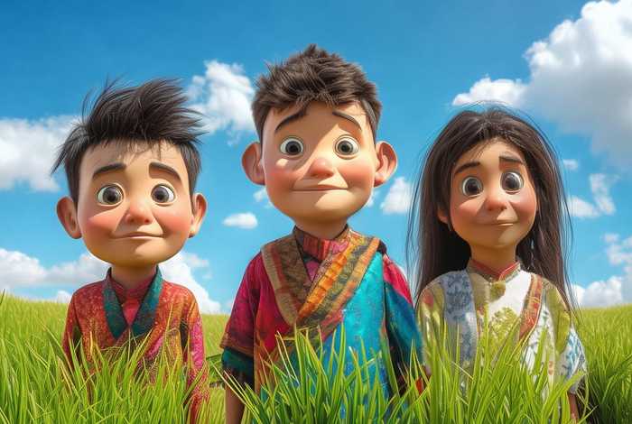 潮汕故事剧 潮汕故事剧三兄弟娶亩1