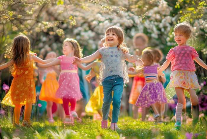 春花儿童版；儿童舞蹈春花