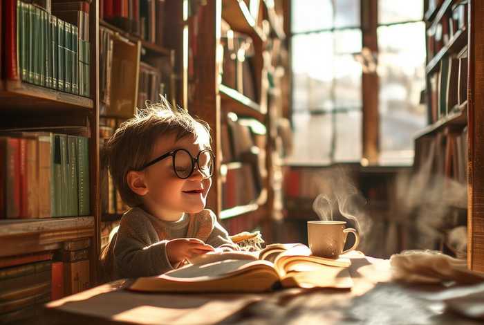 爱书的孩子简短故事（爱书的孩子简短故事50字）