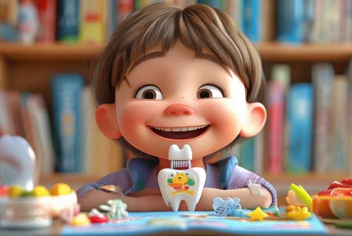 爱护牙齿故事书，爱护牙齿故事书图片