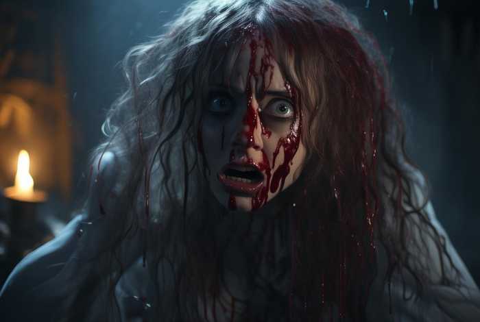 短篇恐怖小故事;短篇恐怖小故事动画片女人披头散发满头流血 短篇恐怖小故事;短篇恐怖小故事动画片女人披头散发满头流血