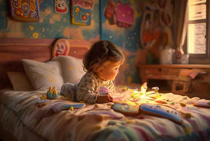 饼干睡前故事 - 彩色饼干睡前故事