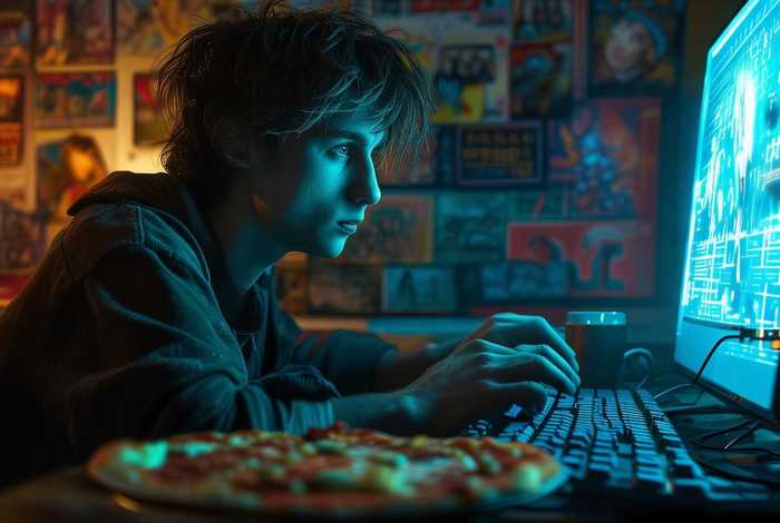 沉迷网络的故事 - 沉迷网络的句子和故事