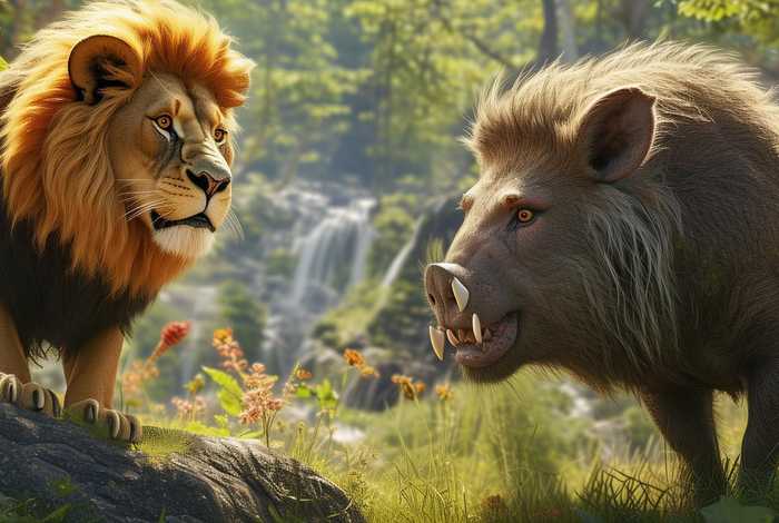 财商小故事 财商小故事狮子野猪的背景故事详解 财商小故事 财商小故事狮子野猪的背景故事详解