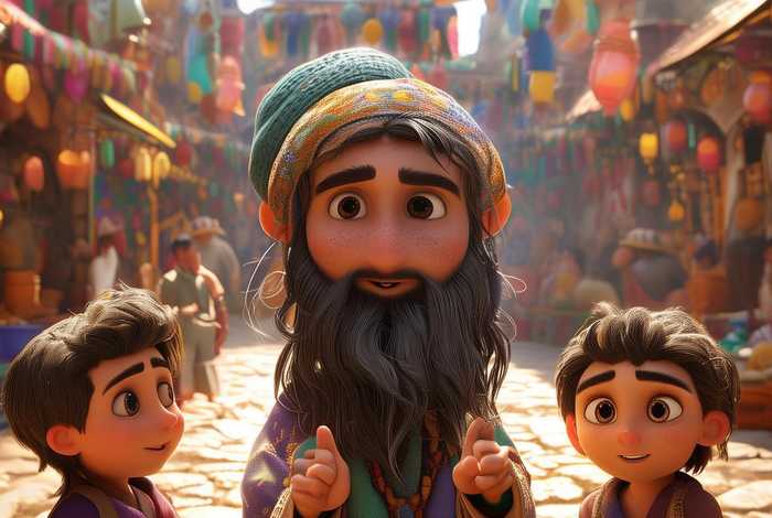 聪明的阿凡提儿童故事 - 聪明的阿凡提幼儿故事