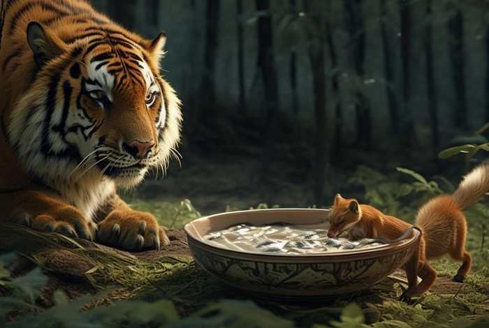 调虎离山的寓言故事视频、调虎离山的寓言故事视频大全