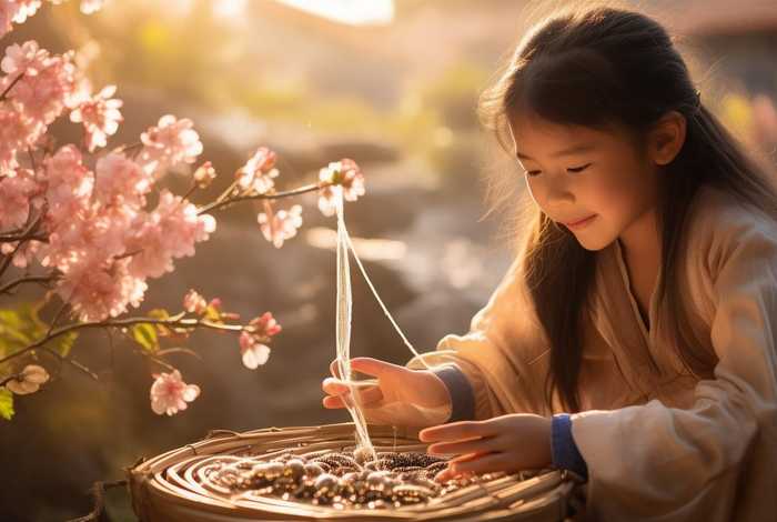 蚕故事，蚕故事梗概