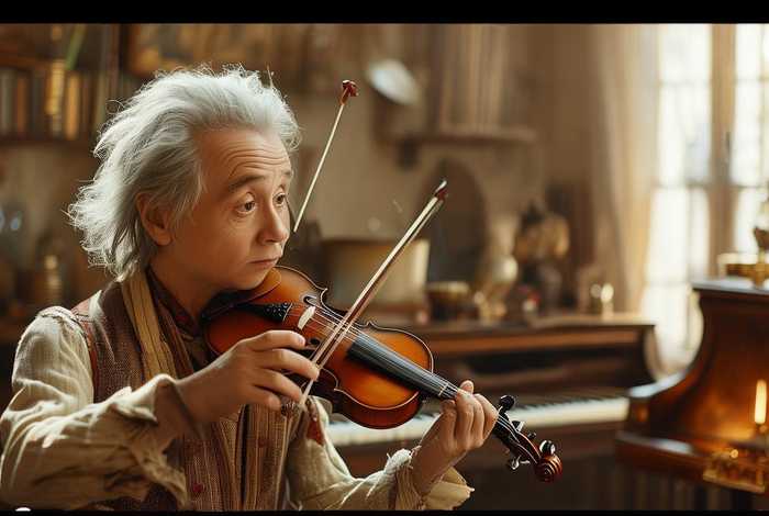 爱因斯坦小提琴故事作文立意（爱因斯坦学小提琴的故事作文立意）
