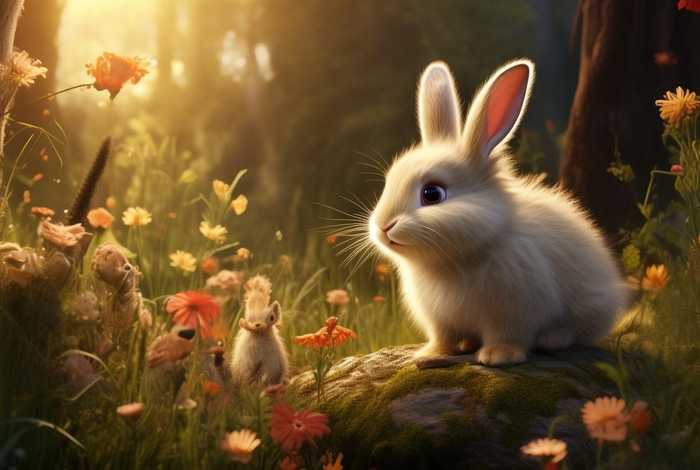 聪明的小白兔 讲故事(聪明的小白兔 讲故事教案) 聪明的小白兔 讲故事(聪明的小白兔 讲故事教案)