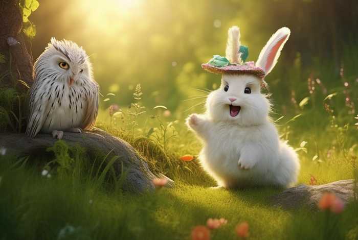 聪明的小兔子绘本故事 聪明的小兔子绘本故事内容