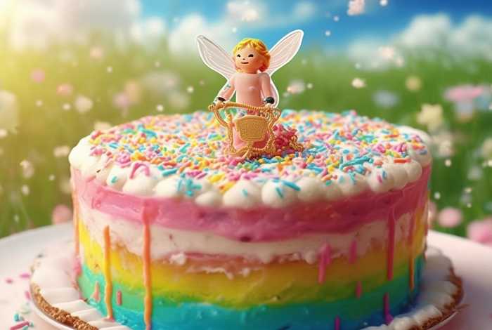 蛋糕 故事 - 彩虹蛋糕故事