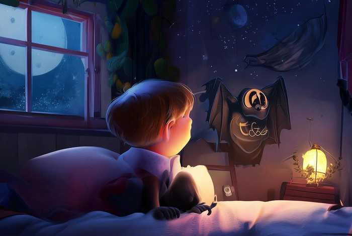 蝙蝠儿童故事睡前故事；关于蝙蝠的睡前故事