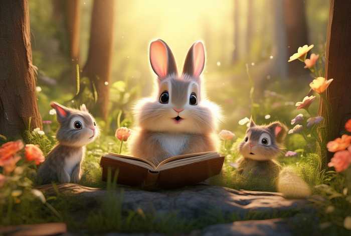 聪明的小白兔 讲故事 聪明的小白兔 讲故事教案