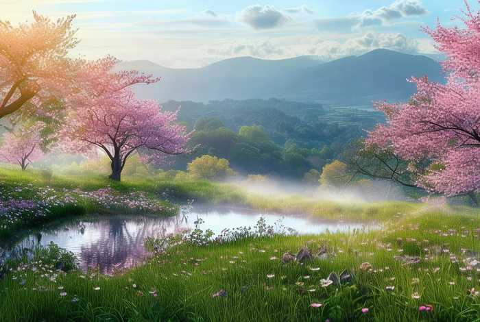 春晓背景视频素材，春晓背景视频素材下载