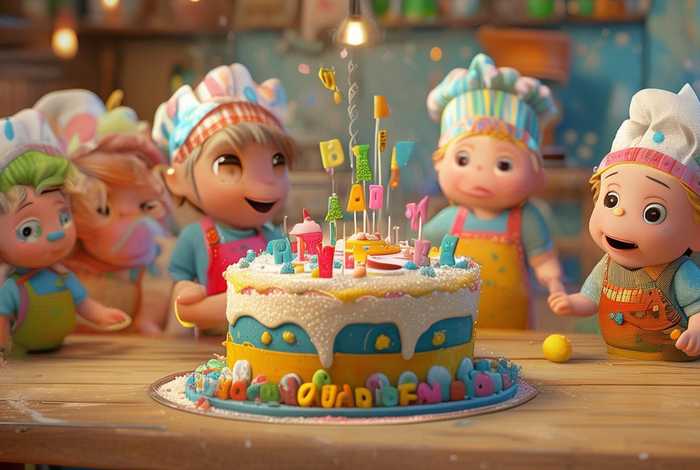 蛋糕的儿童故事；做蛋糕的幼儿故事