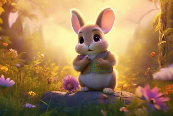 聪明的小兔故事 - 聪明的小兔故事视频