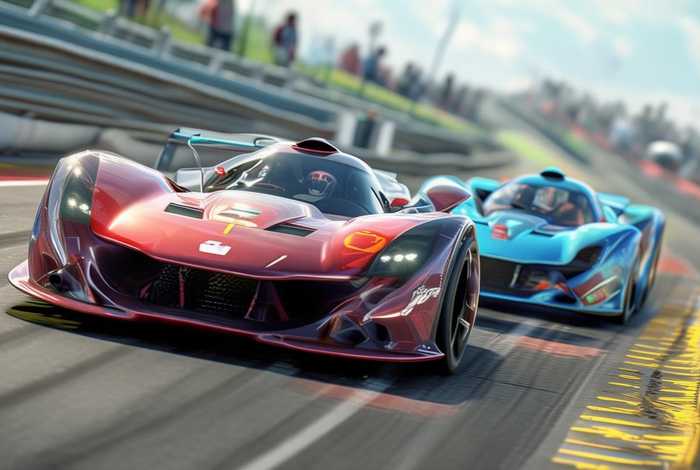 比赛车故事，故事《汽车比赛》