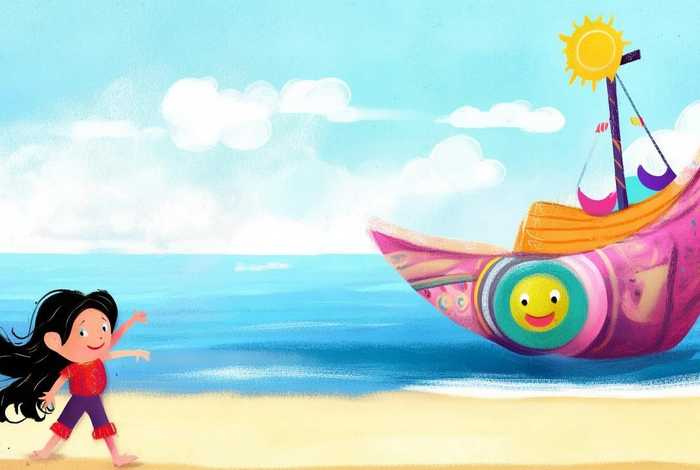 波儿童故事，波妞的故事儿童版