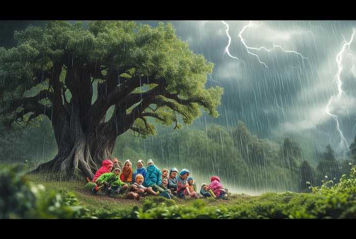 暴风雨的故事儿童、暴风雨的故事作文