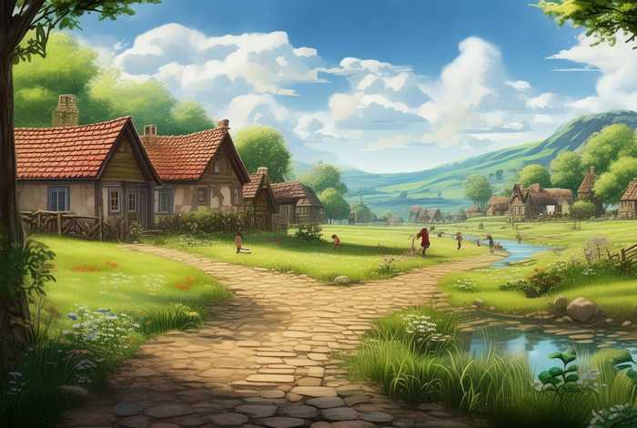 村庄小故事、个小村庄的故事