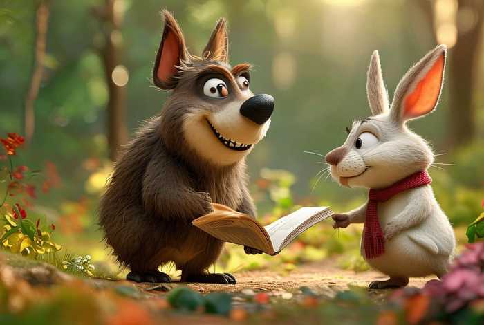 笨狼和聪明兔完整版故事，笨狼和聪明兔完整版故事在线听