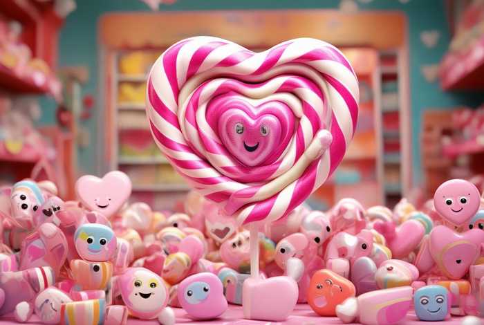 爱心糖果的故事、爱心糖果的故事图片